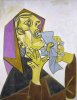 CABEZA DE MUJER LLORANDO CON PAÑUELO, 1937. (PABLO PICASSO).jpg