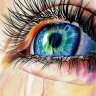 Blue eyes